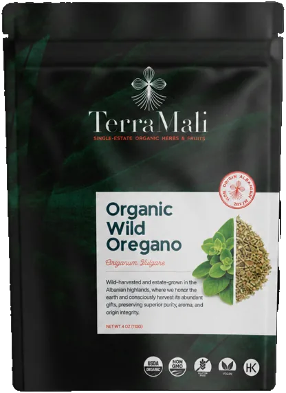 Terra Mali Organic Wild Oregano pouch