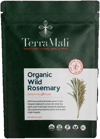 Terra Mali Organic Wild Rosemary pouch