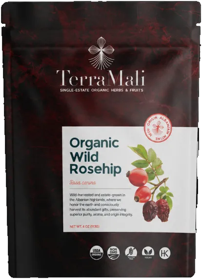 Terra Mali Organic Wild Rosehip pouch